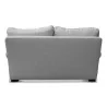 A beige sofa with silver diamond print. - Moinat - Sofas